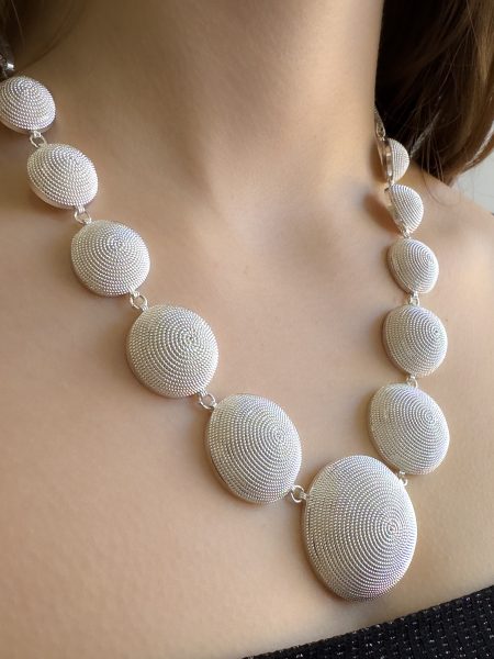 Telkari Salyangoz Model Gumus Set