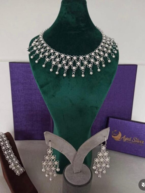 Kisnis Model 3 Sirali Gumus Set