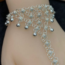 Sahmaran Eldiven Gumus Bileklik