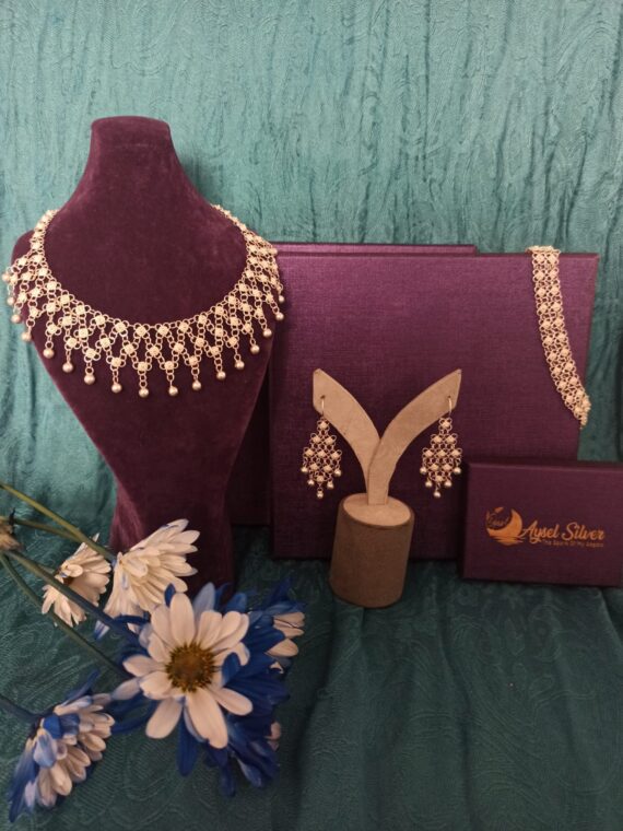 Kisnis Model 3 Sirali Gumus Set