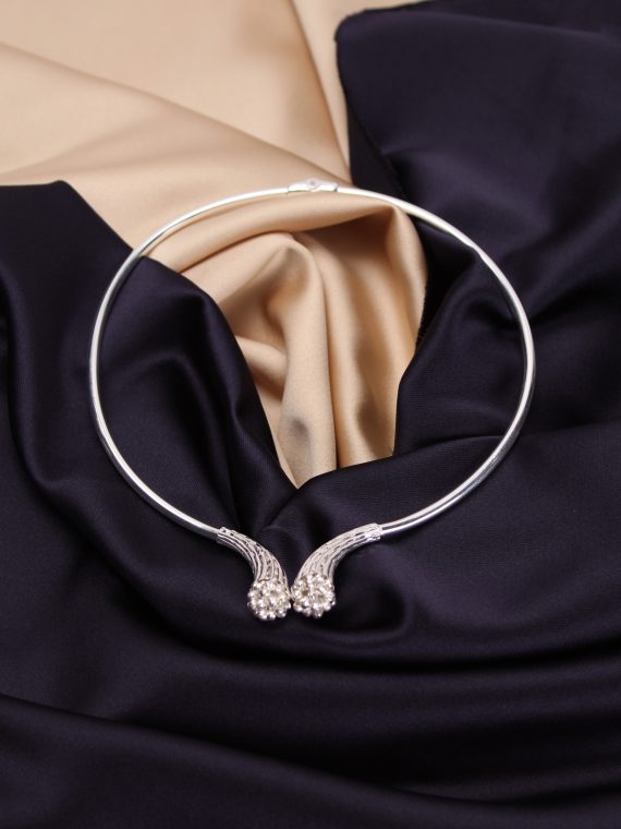 Dorika Top Basli Gumus Set